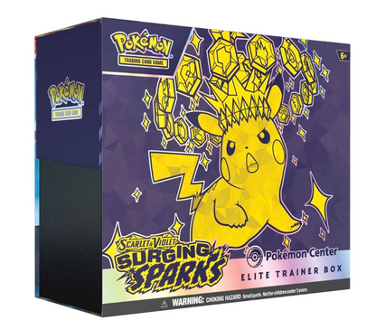 Scarlet & Violet-Surging Sparks Pokémon Center Elite Trainer Box