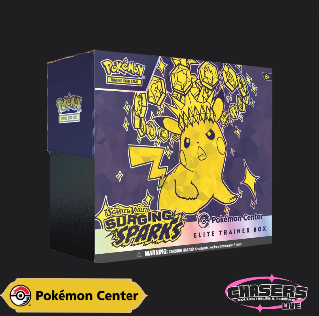 Scarlet & Violet-Surging Sparks Pokémon Center Elite Trainer Box