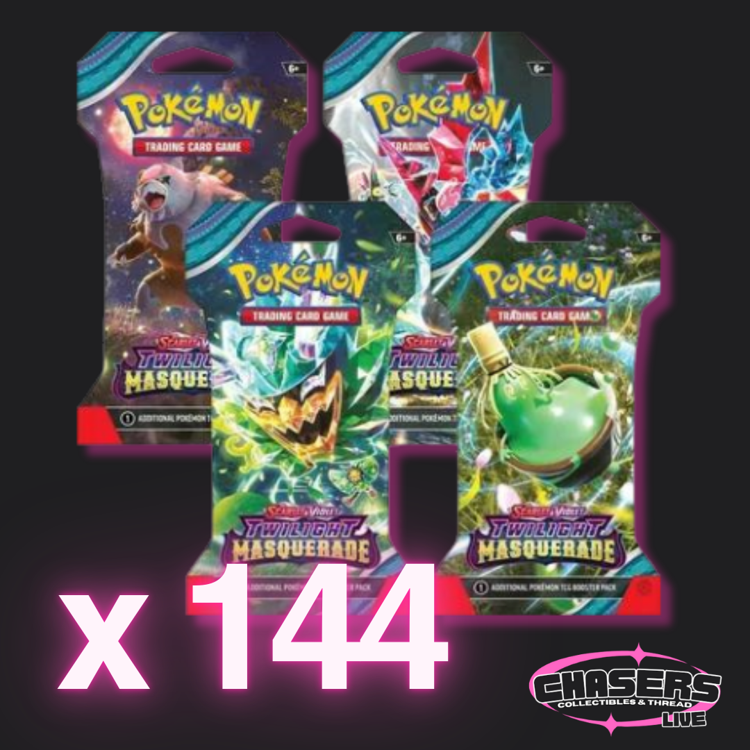 Pokemon Twilight Masquerade sleeved blister case  x144 packs